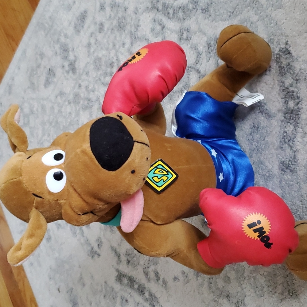 Boxing Scooby Doo Plush